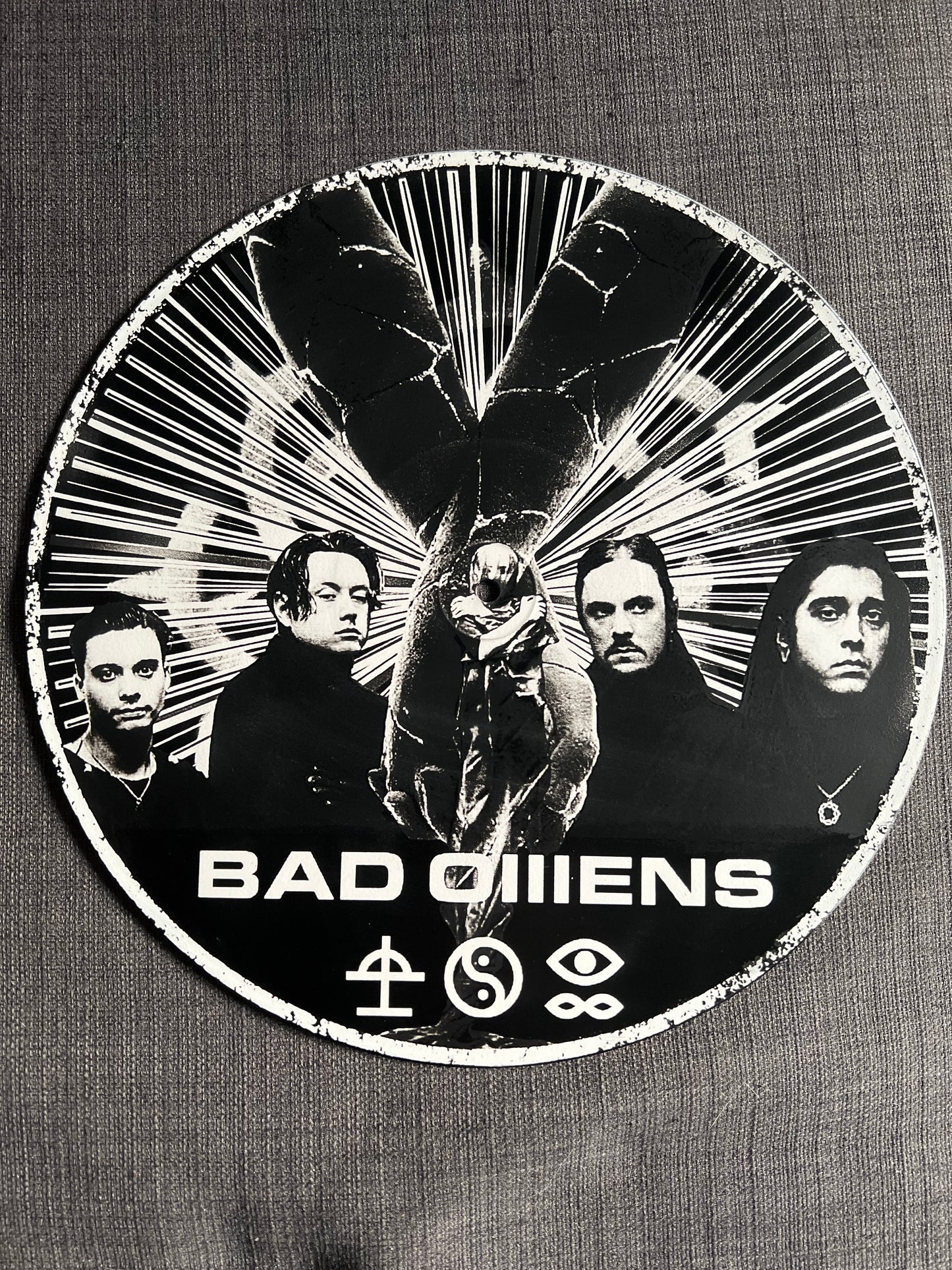 Bad Omens - Upcycled Art